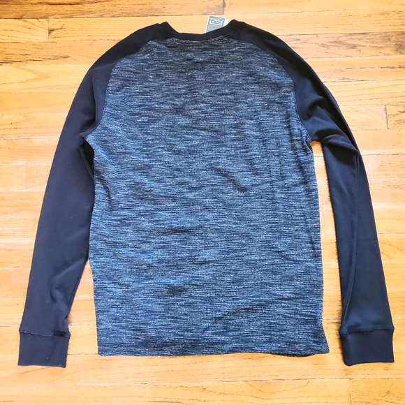 Ike Behar Black Sweater Shirt Long Sleeve Size Medium - Picture 3 of 4